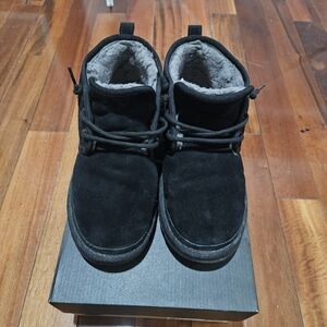 UGG Black Ankle Boot Box with Label